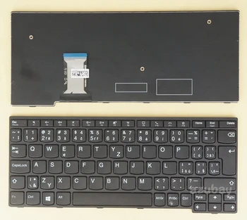 Чешско-словацкая клавиатура CZ-SK для Lenovo Thinkpad 11e yoga Gen 6 (Тип 20SE 20SF) 5N20W41903 5N20W41867, черная с рамкой
