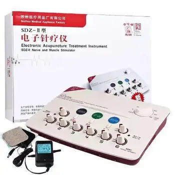 Электронный акупунктурный инструмент для лечения нервов и мышц SDZ-II марки Hwato